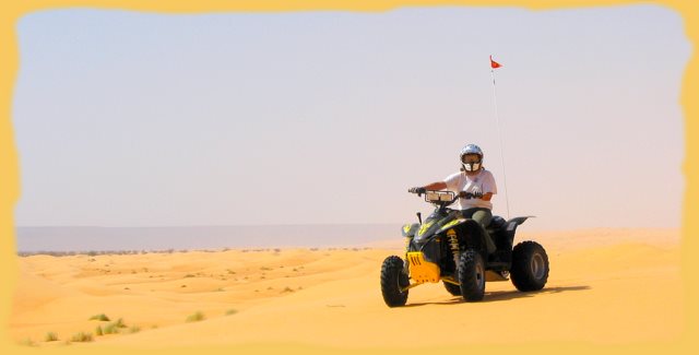 Quad Polaris 500 Srambler et Suzuki 400 Ltz