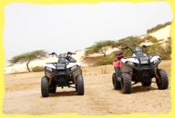 Quad au Sénégal